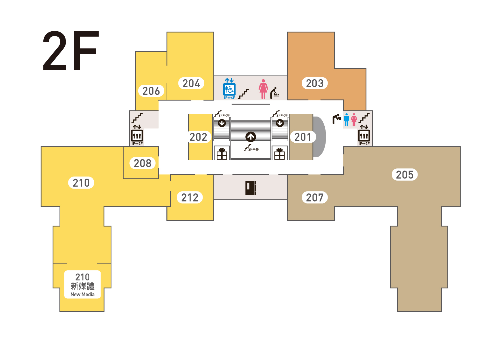 第一展覧エリア(本館) 2F