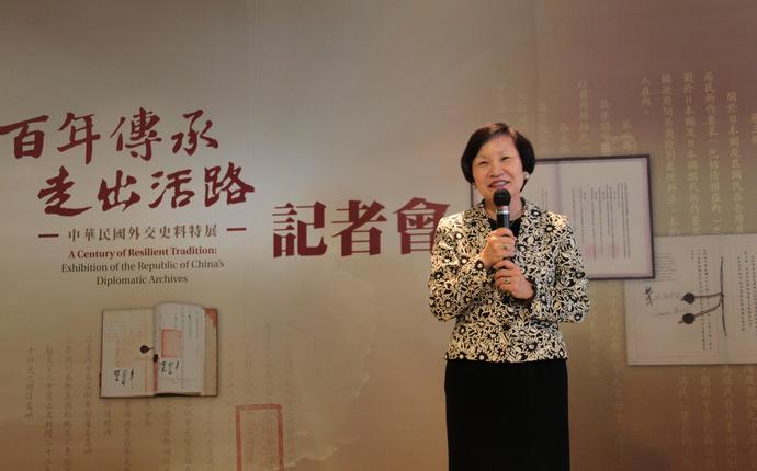 (2011/08/08)故宮周功鑫院長於記者會致詞