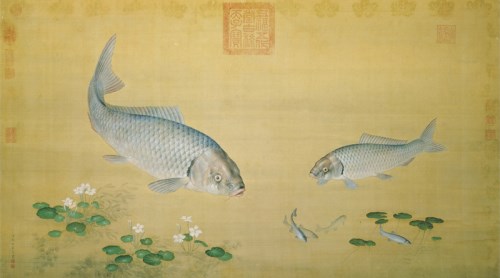 Angling for Years of Plenty: A Special Exhibition of Paintings with Fish