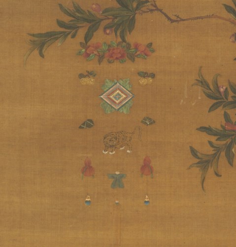 元人天中佳景　軸3
