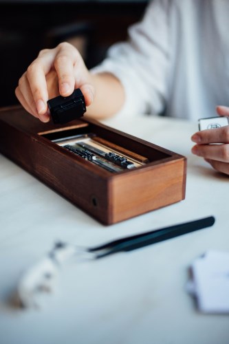 活字印刷體驗示意圖