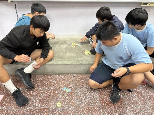 新北市立雙溪高中附設國中部使用遊藝思ㄤ阿標教學資源