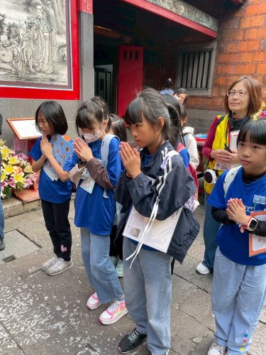 新北市大埔國小參訪龍山寺