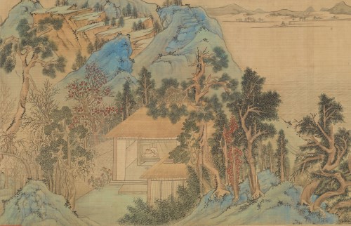 'Imitating Zhao Bosu's Illustration of the Latter Red Cliff