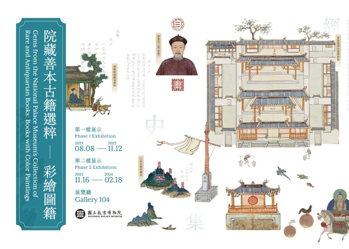Gems from the National Palace Museum's Collection of Rare and Antiquarian Books: Books with Color Paintings