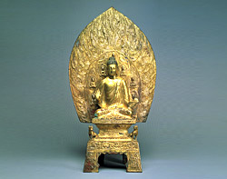 Gilt bronze Shakyamuni Buddha(open new window)