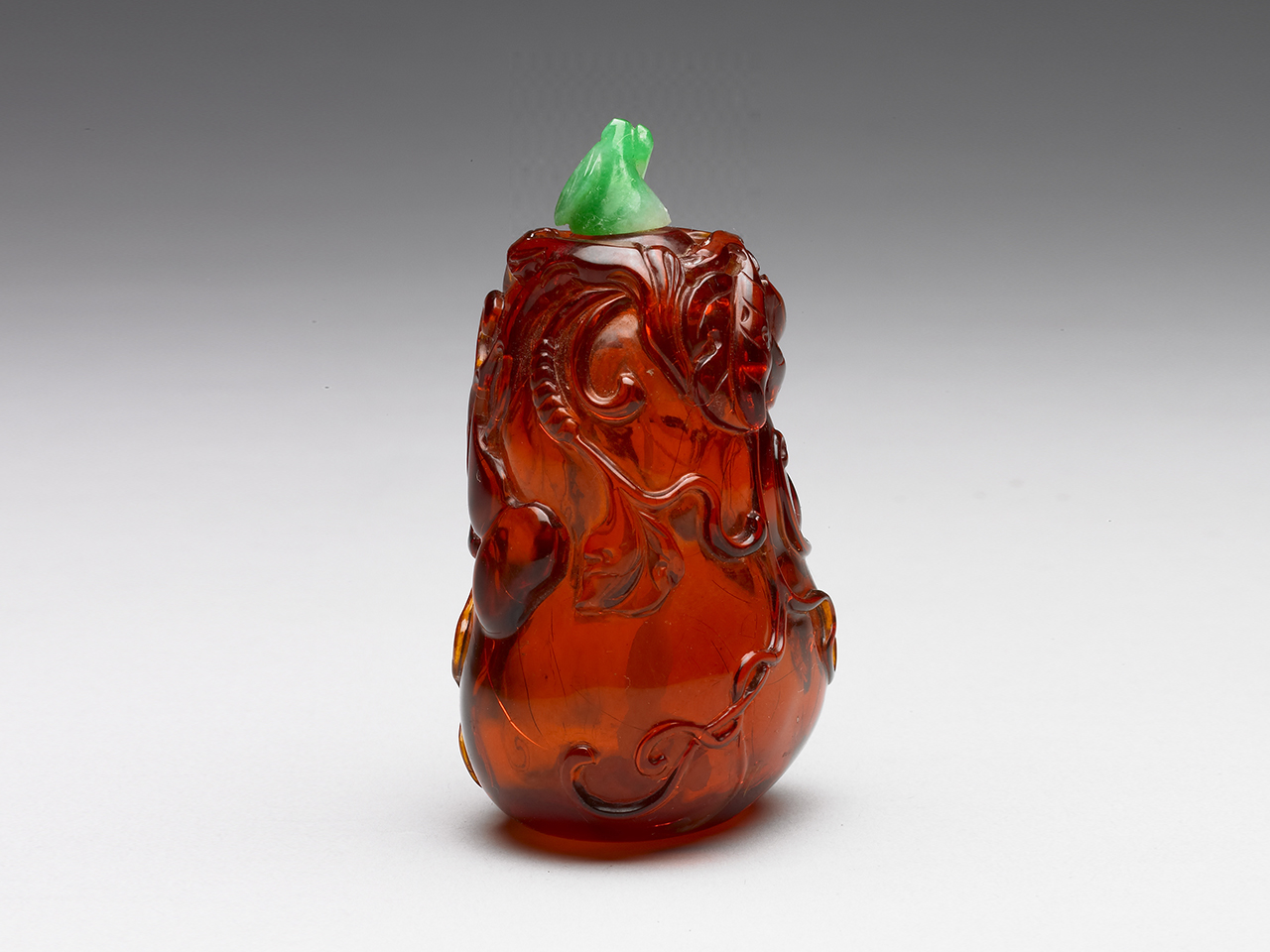 Amber Snuff Bottle