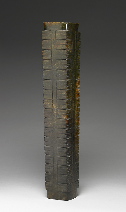 良渚文化晚期　玉琮