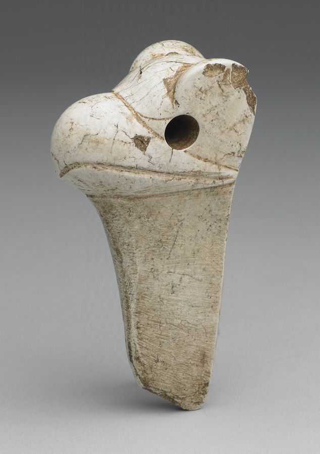 White stone Eagle Staff Pommel